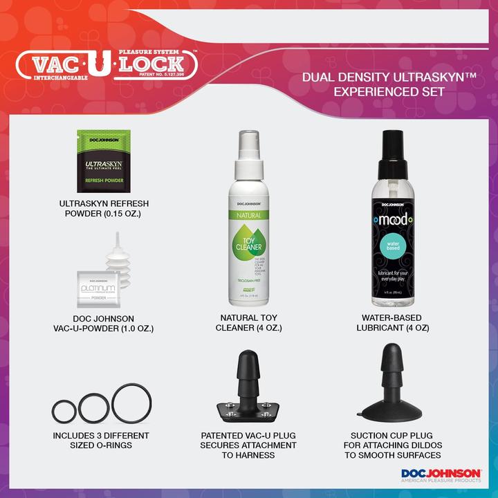 Produktbild Doc Johnson Vac-U-Lock - Crystal Jellies Set