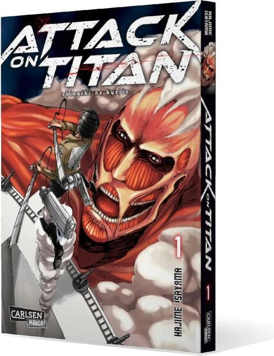 Produktbild Attack on Titan, Band 1 (Deutsch, Hajime Isayama, 2014)