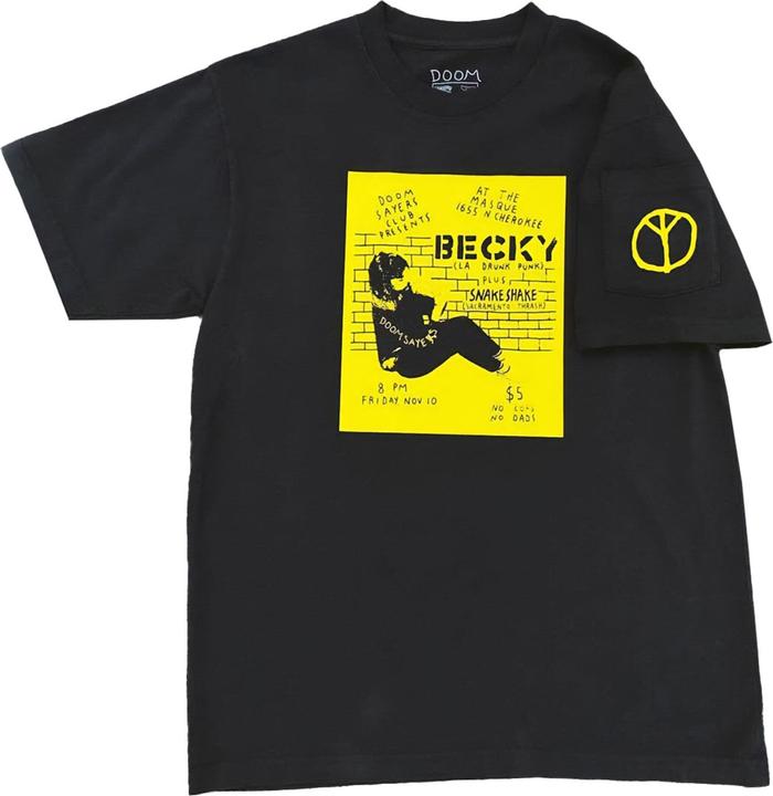 Doomsayers Becky Flyer Dean Pocket T-Shirt (M)