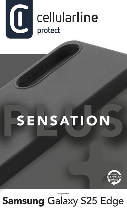 Actual product image Cellularline Sensation Case (Samsung Galaxy S25 Edge)
