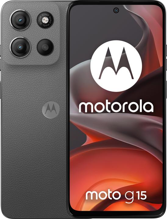 Motorola Moto G15 (512 GB, Gravity Gray, 6.72", Dual SIM, 50 Mpx, 4G)