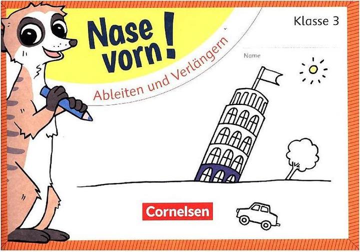 Produktbild Nase vorn! - Deutsch 3. Schuljahr. Schwingen, verlängern und ableiten. Übungsheft (Deutsch, Annemarie, Rendtorff-Rossnagel, 2017)