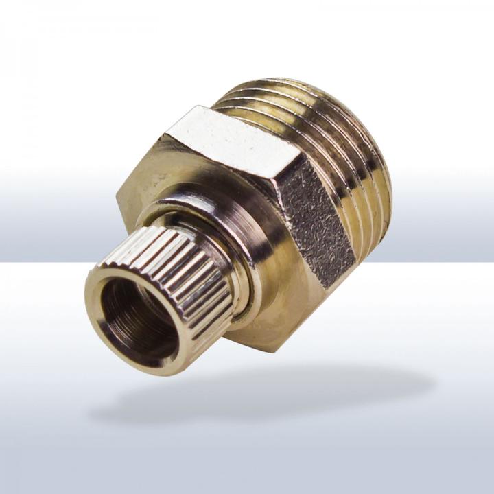 Produktbild Dema Ablassventil Ventil mit Dichtungsring 3/8" für Kompressor 24209 + 24210 + 24513