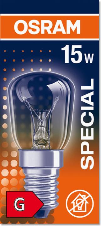 Productafbeelding Osram Kachellamp Speciaal (E14, 15 W, 85 lm, 1 x, G)