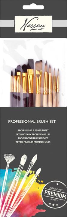 Actual product image Art Sensations Nassau professional brush set, 10 pcs.