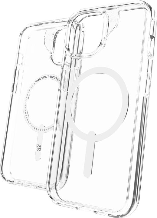 Actual product image Zagg Crystal Palace Snap Case iPhone 16/15/14/13 Clear (Apple iPhone 16e)
