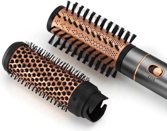 Image du produit OBH Nordica Keratin Care Hot Air Styler Brosse à air chaud Or chaud, acier inoxydable 3 m