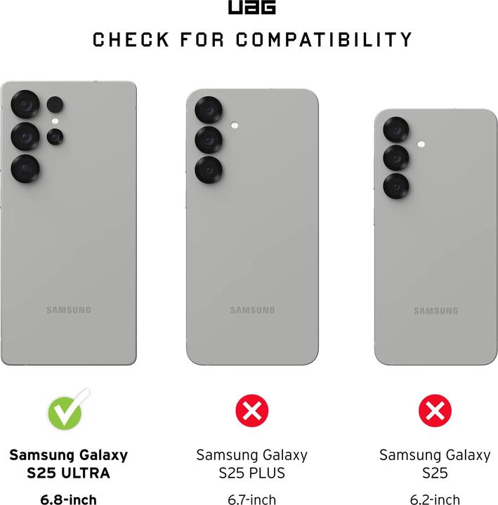 Actual product image UAG Monarch Pro (Samsung Galaxy S25 Ultra)