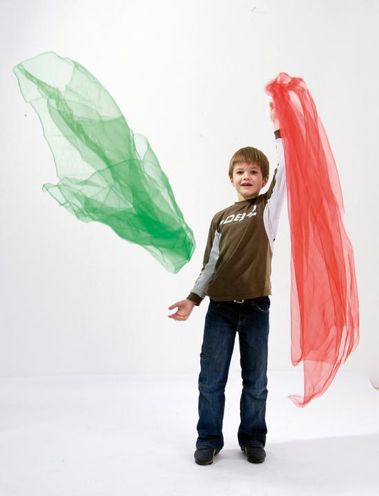 Actual product image Tanga Sports Chiffon juggling cloth, 30 pieces