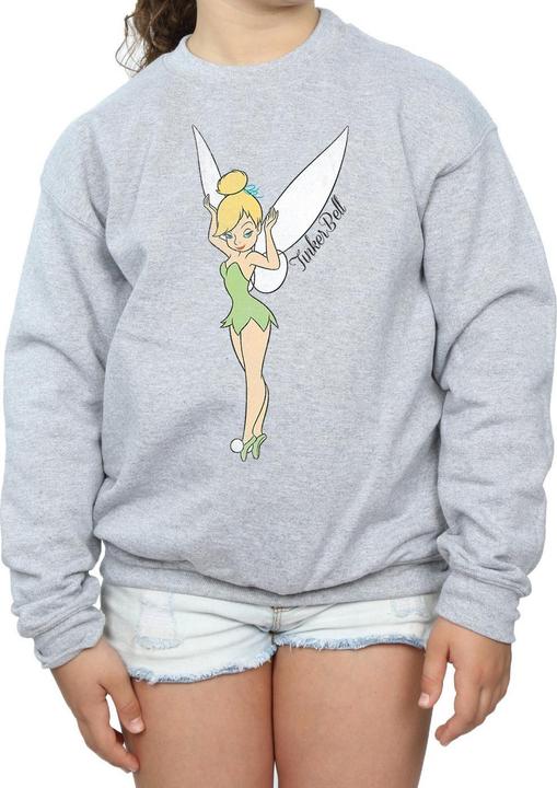 Actual product image Disney Girls Classic Tinkerbell Sweatshirt (152, 158)