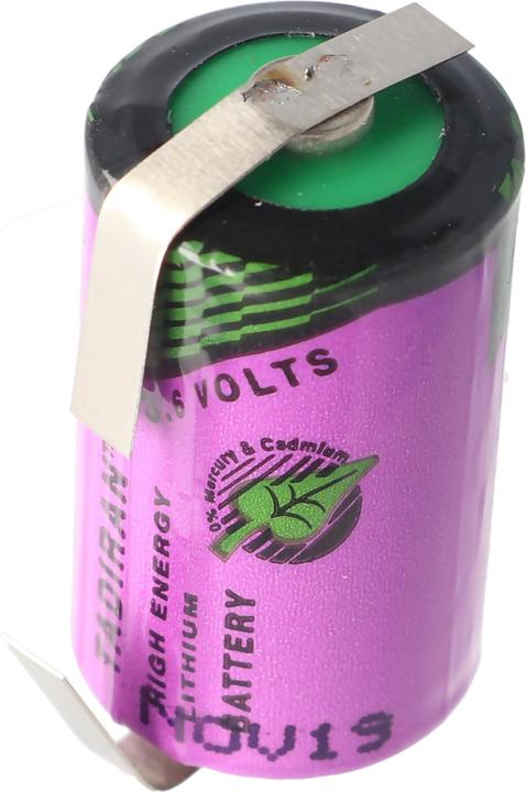 Produktbild Sonnenschein Batterie Inorganic SL-350/T mit Lötfahne U-Form (1 Stk., CR 1/2AA, 1000 mAh)