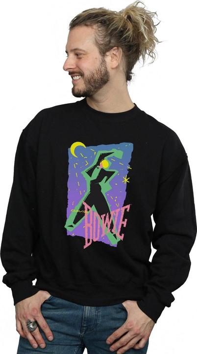Immagine prodotto David Bowie Moonlight Dance Felpa Uomo (XXL)