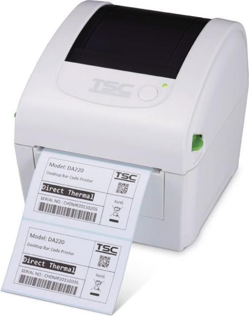 Produktbild TSC DA220W, 203 dpi, 6 ips, WHITE (203 dpi)
