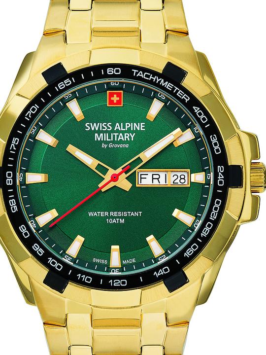 Produktbild Swiss Alpine Military 7043.1114 Day-Date 42mm 10ATM (Analoguhr, 42 mm)