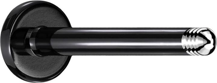 Produktbild Star Piercing Labret-Stab schwarz (ohne Messing, Chirurgenstahl 316L)