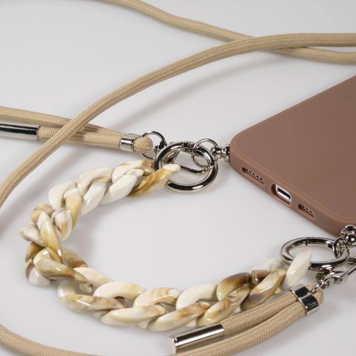 Image du produit PhoneLook Coque Gel silicone avec corde collier & chaîne de pierre décorative (Apple iPhone 13 Pro Max)