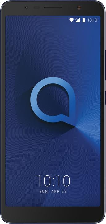 Alcatel 3c (16 GB, Metallic Blue, 6", Dual SIM + SD, 8 Mpx, 3G)