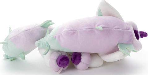 Actual product image Pokémon Ponyta (Galarian form) Suya Suya™ Sleeping Friend Plush - 27 cm (27 cm)