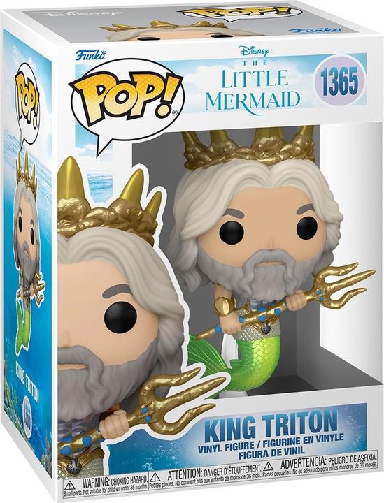 Actual product image Funko The Little Mermaid - 1365 - King Triton Disney