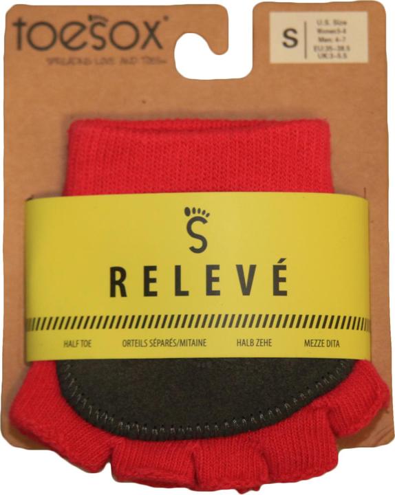 Actual product image Toesox Releve half toe socks dance (M)