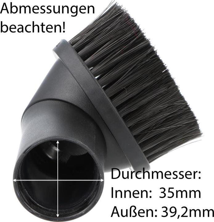 Image du produit XCell Brosse pour meubles Brosse pour meubles pour aspirateur avec raccord rond 35mm