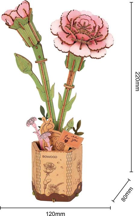 Image du produit Robotime Kit de maquettes 'BOUQUET DE FLEURS'.