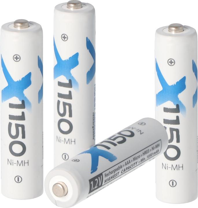 Actual product image XCell Battery XC Micro AAA, 4s incl. battery box