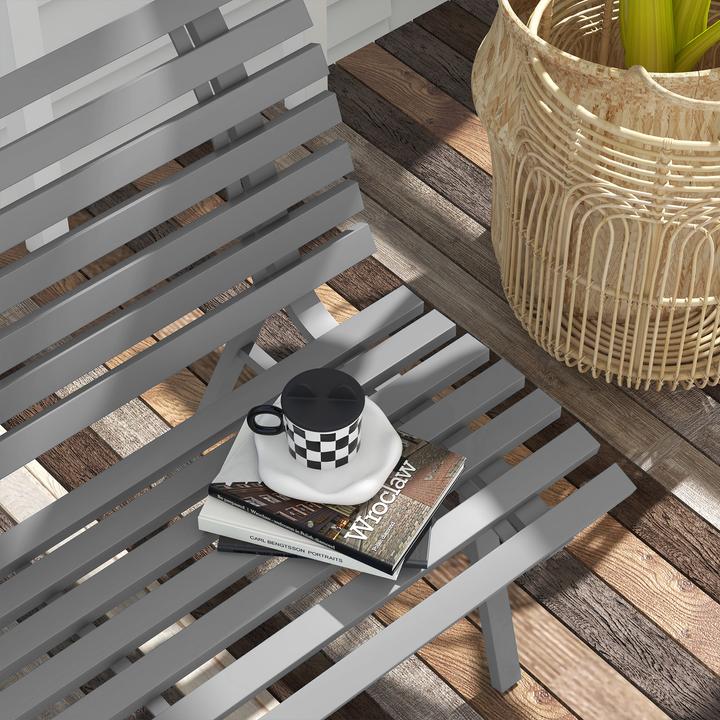 Image du produit Outsunny Banc de jardin avec dossier