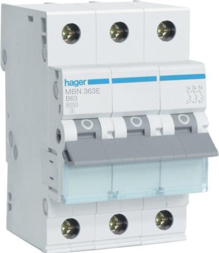 Actual product image Hager MBN363E