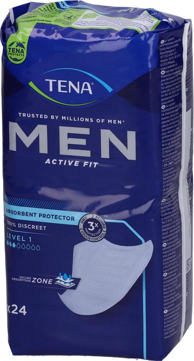 Tena MEN Einlagen bei BlasenInkontinenz Level 1 (24 x, Normal)