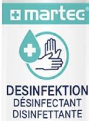 Actual product image Martec Disinfection gel (5000 ml)