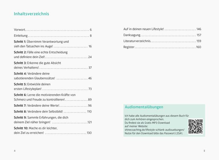 Image du produit Lifestyle Schlank! Selbstcoaching statt Diät mit Coaching- und Audioübungen (Allemand, Julia Sahm, 2019)