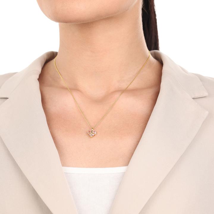 Produktbild Amor Anhänger für Damen, 925 Sterling Silber, Zirkonia synth. | Herz (Silber 925)