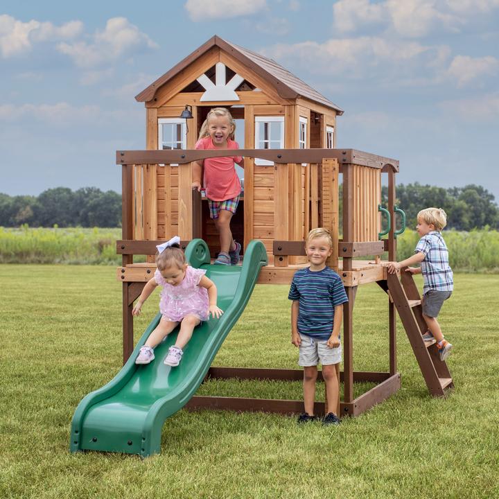 Actual product image Backyard Discovery Echo Heights Playhouse