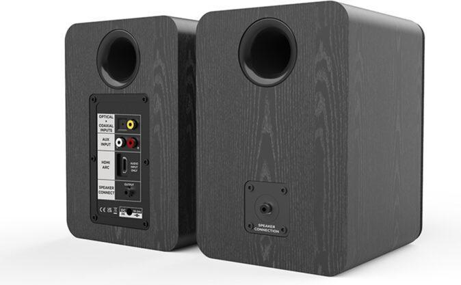 Image du produit Aiwa Paire d'enceintes actives ASP-A200, noir (1 paire, 25 W)