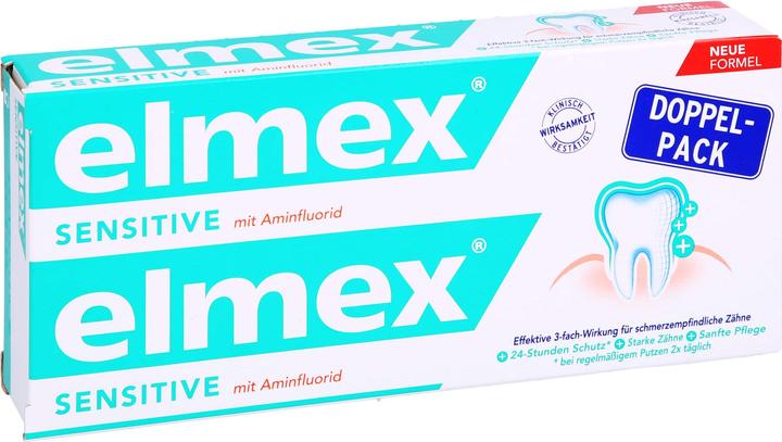 Actual product image Elmex Paste for sensitive teeth, 2x75 ml (75 ml)