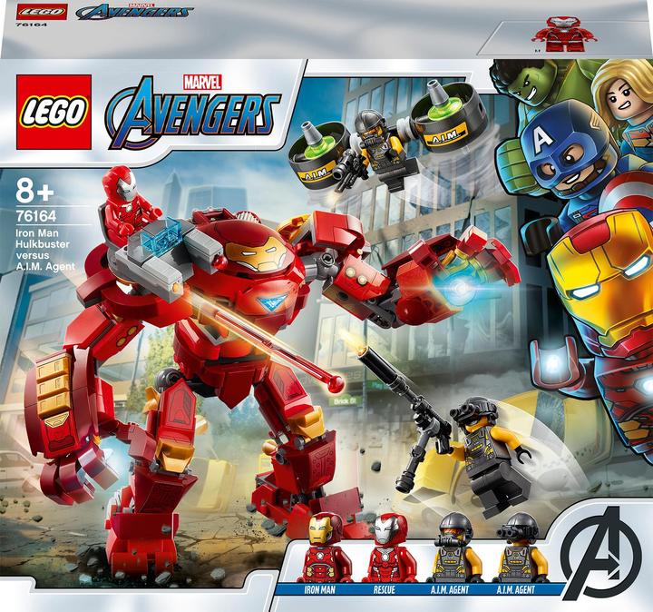 Immagine prodotto LEGO Iron Man Hulkbuster contro l'agente A.I.M. (76164, LEGO Marvel)