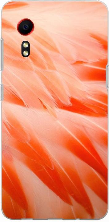 Flamingo feathers