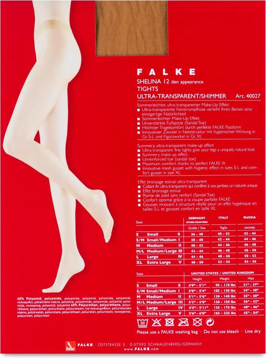 Produktbild Falke Shelina 12 TI (12 DEN, 42 - 44)
