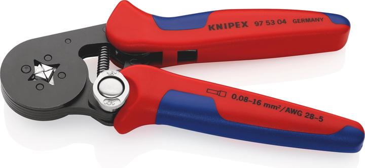 Image du produit Knipex Pince à sertir auto-ajustable pour embouts de câble (180 mm)