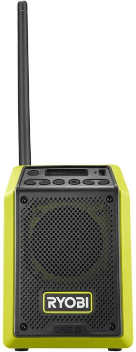 Image du produit Ryobi RRDAB18-0 18 V ONE+ Radio Bluetooth sans fil, DAB/DAB+ Fun (AM, FM, DAB, Bluetooth)