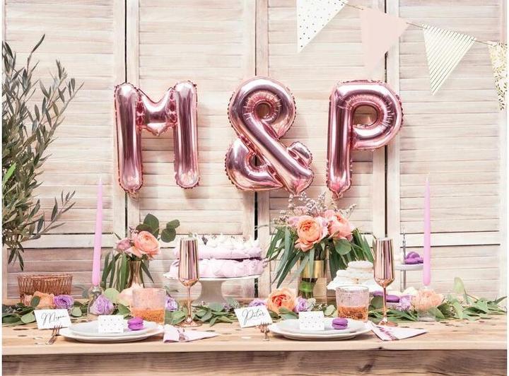 Produktbild Partydeco Streudeko Tischkonfetti Roségold