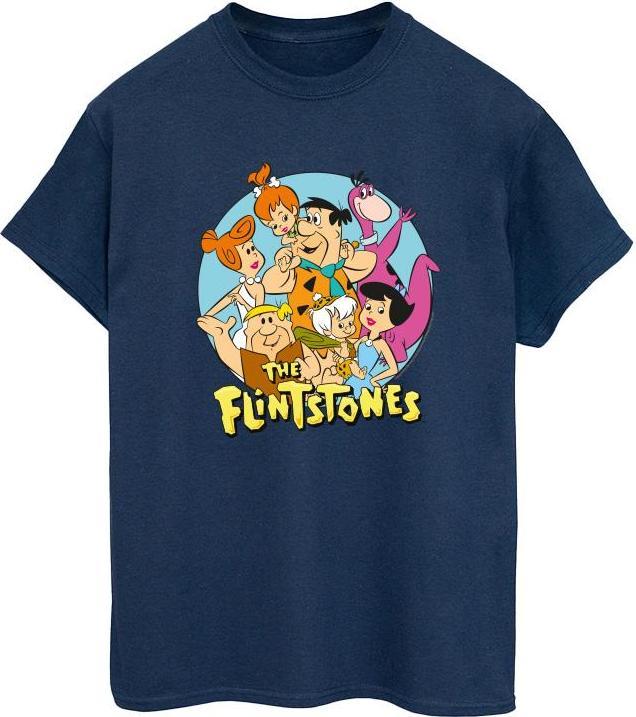 Immagine prodotto The Flintstones Group Circle Maglietta Uomo (L)