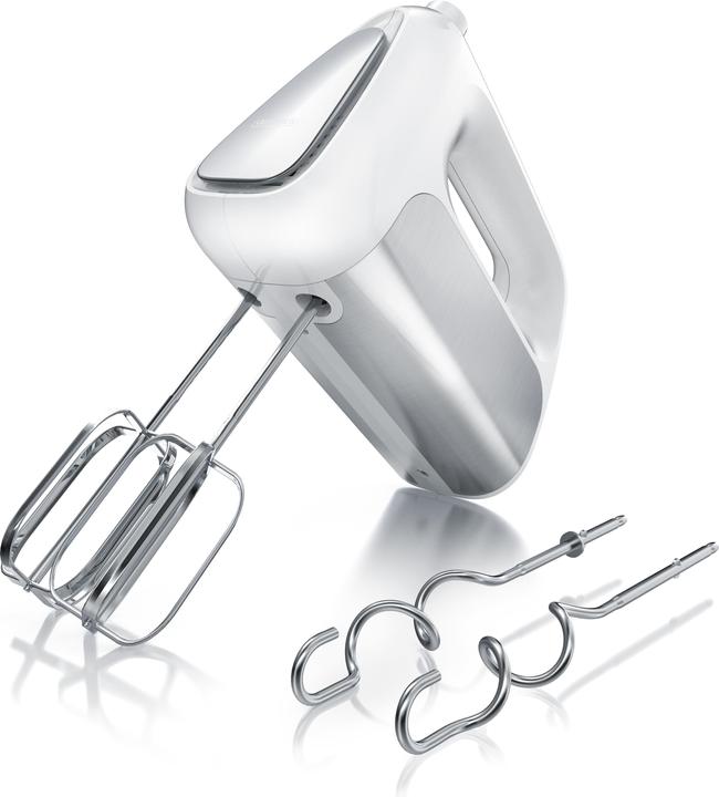 Actual product image Arendo Hand mixer, electric hand mixer incl. 2 whisks & 2 dough hooks made of stainless steel, hand mixer (500 W)
