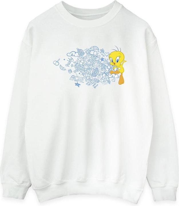 Immagine prodotto Looney Tunes ACME Doodles Tweety Felpa Donna (L)