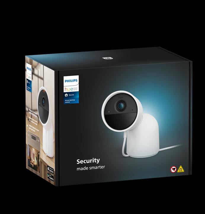 Immagine prodotto Philips Hue Secure Wired Camera con supporto (1920 x 1080 Pixels)