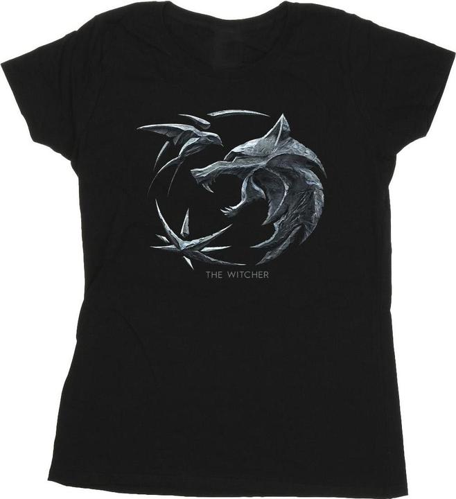 Produktbild Netflix The Witcher Wolf Logo TShirt (XL)