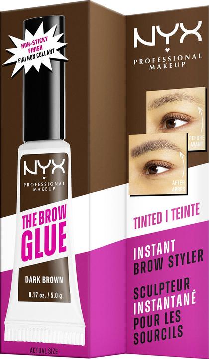 Produktbild NYX Professional Make-Up The Brow Glue Instant Styler (Dark Brown)
