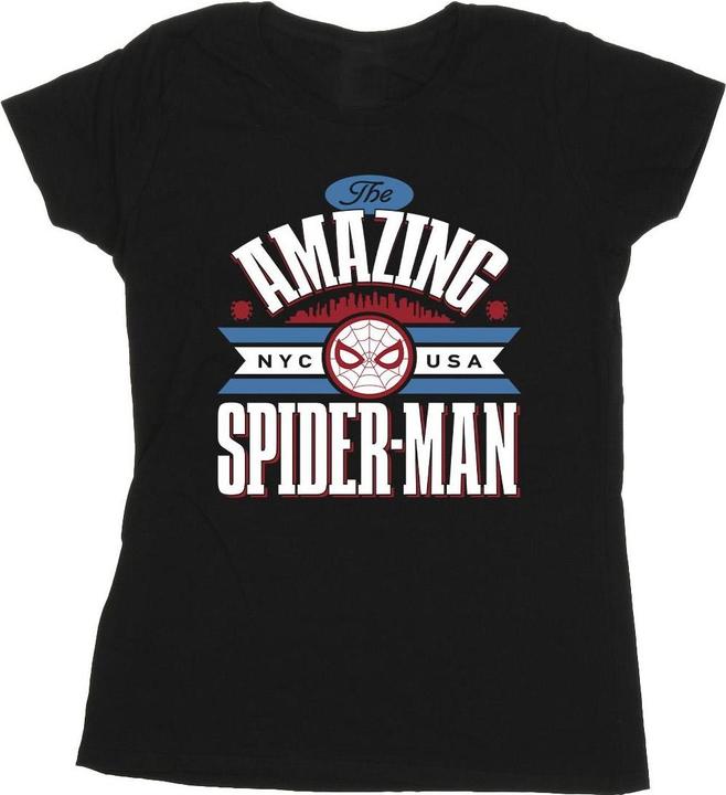 Image du produit - T-shirt SPIDER-MAN NYC AMAZING - Femme (XL)