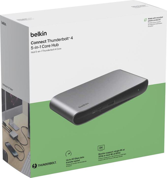 Image du produit Belkin 5-in-1 Core Hub (Thunderbolt, 5 Ports)